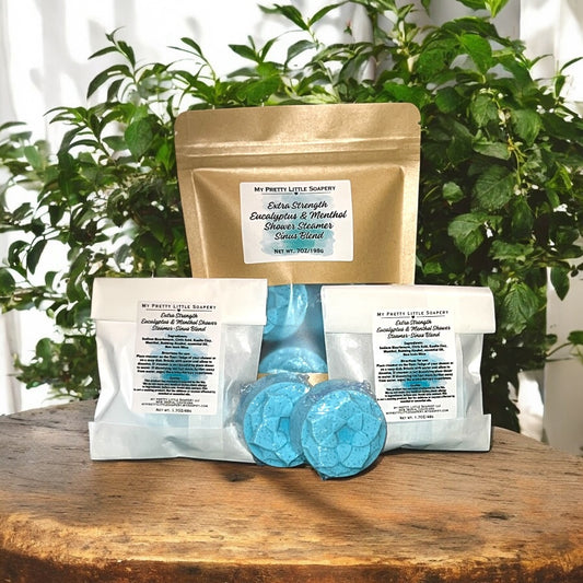 Xtra Strength Eucalyptus & Menthol Shower Steamer-Sinus Blend