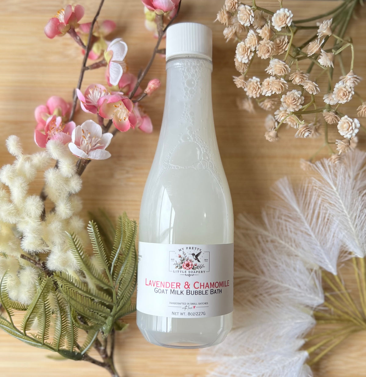 Lavender & Chamomile Goat Milk Bubble Bath