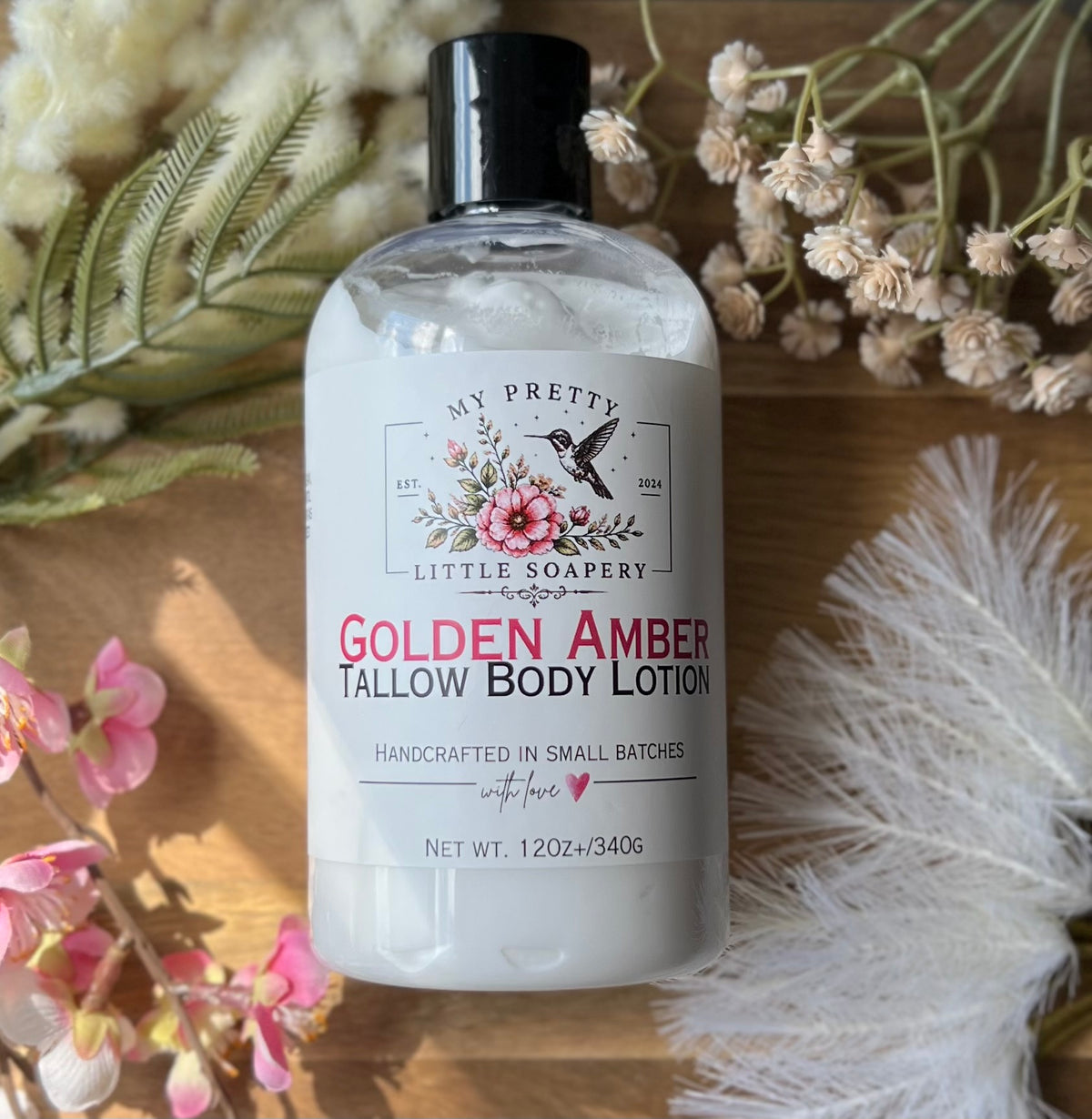 Golden Amber Tallow Lotion