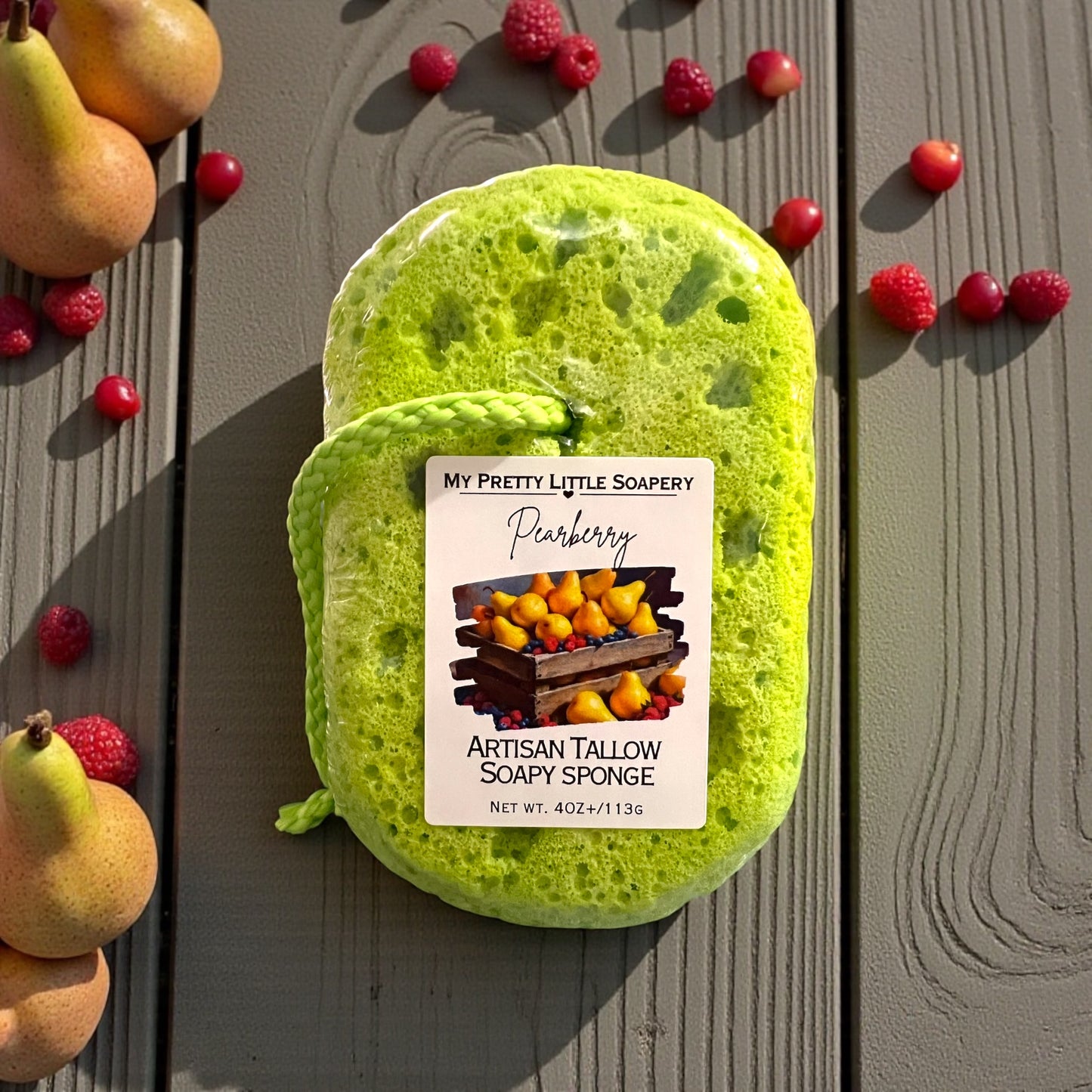 Pearberry Soapy Sponge