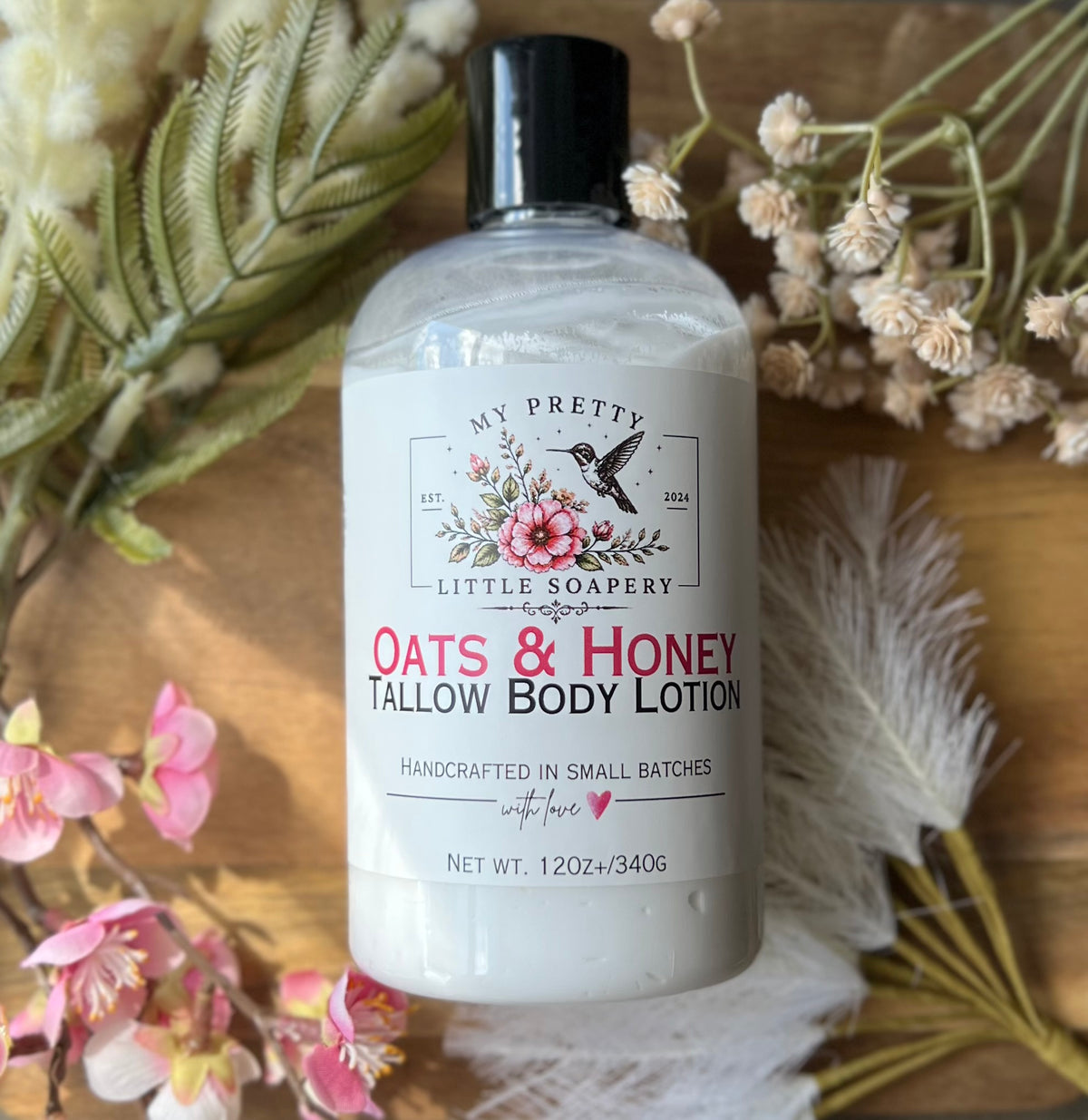 Oats & Honey Tallow Lotion