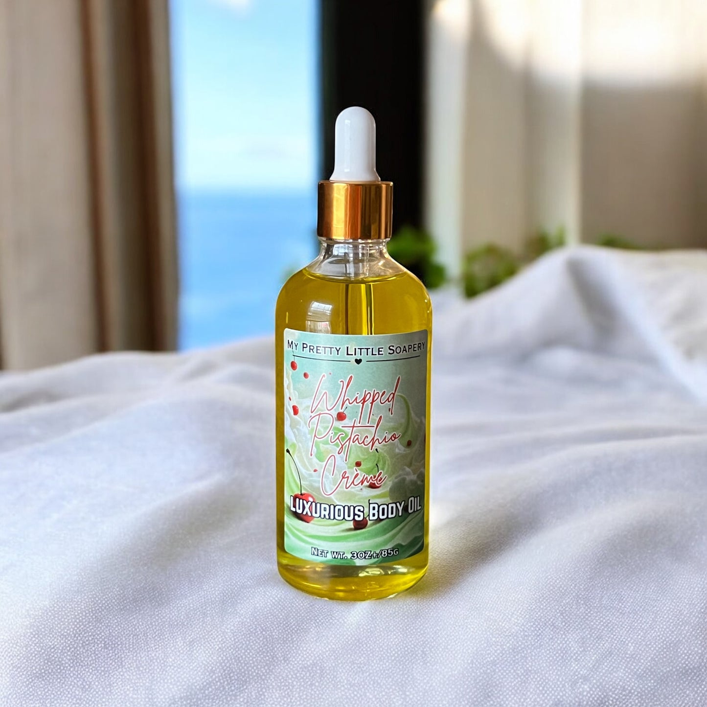 Whipped Pistachio Crème Body Oil