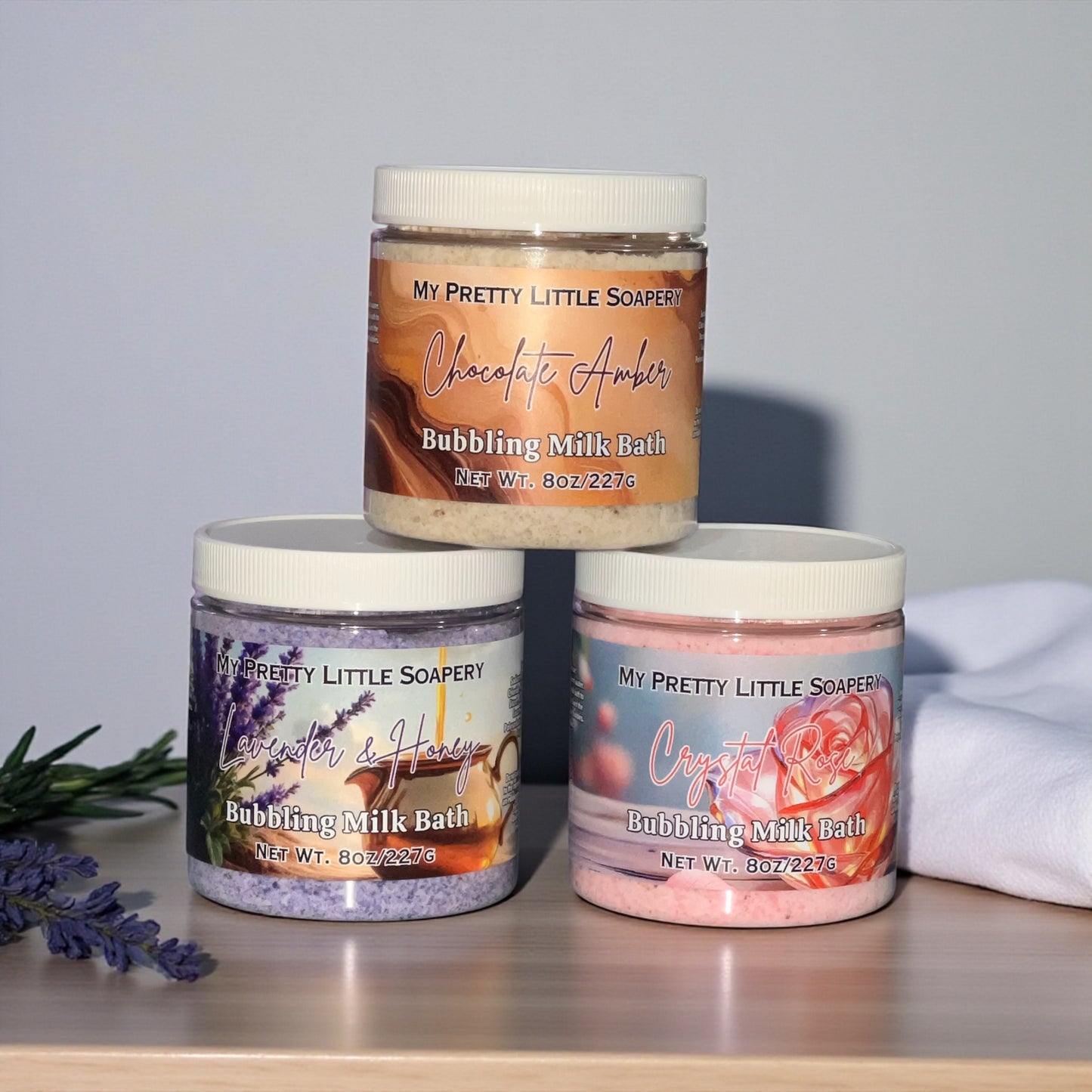 Lavender & Honey Bubbling Milk Bath