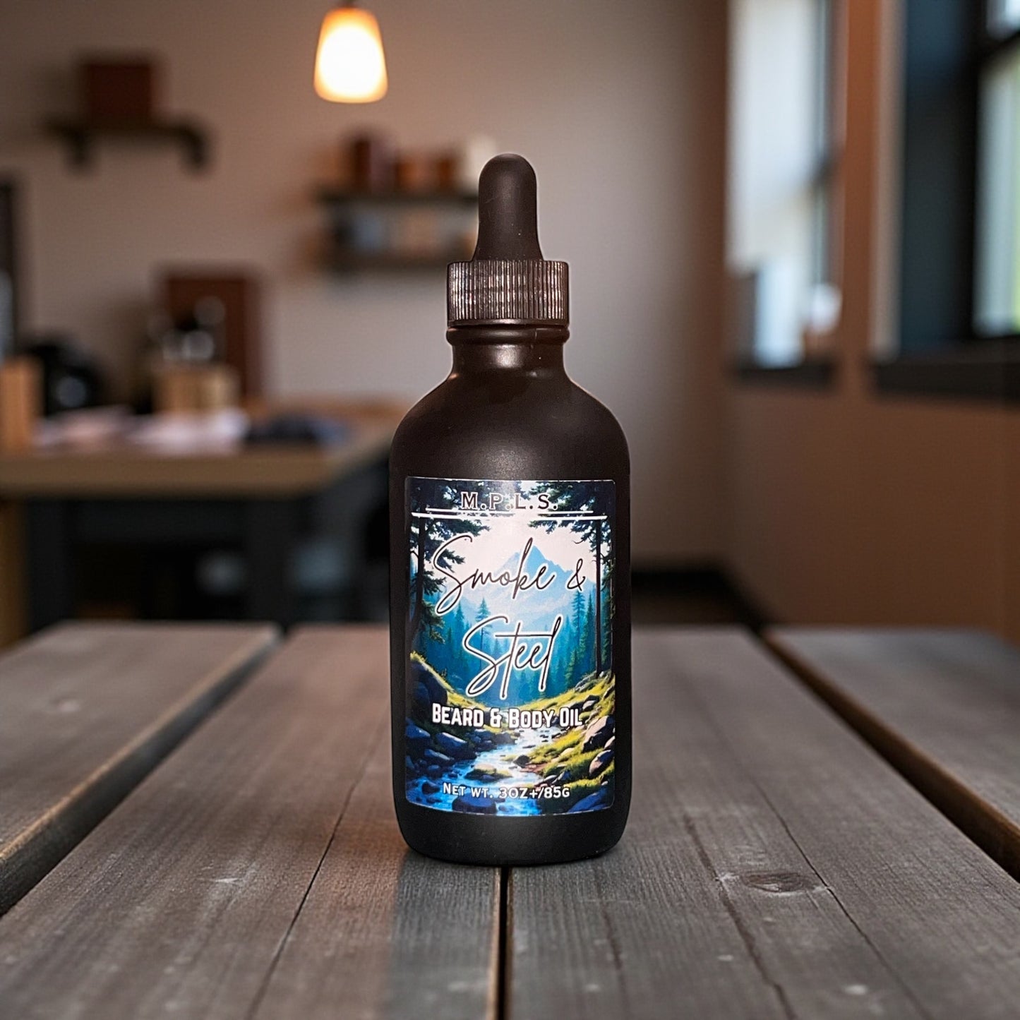 Smoke & Steel Beard Oil