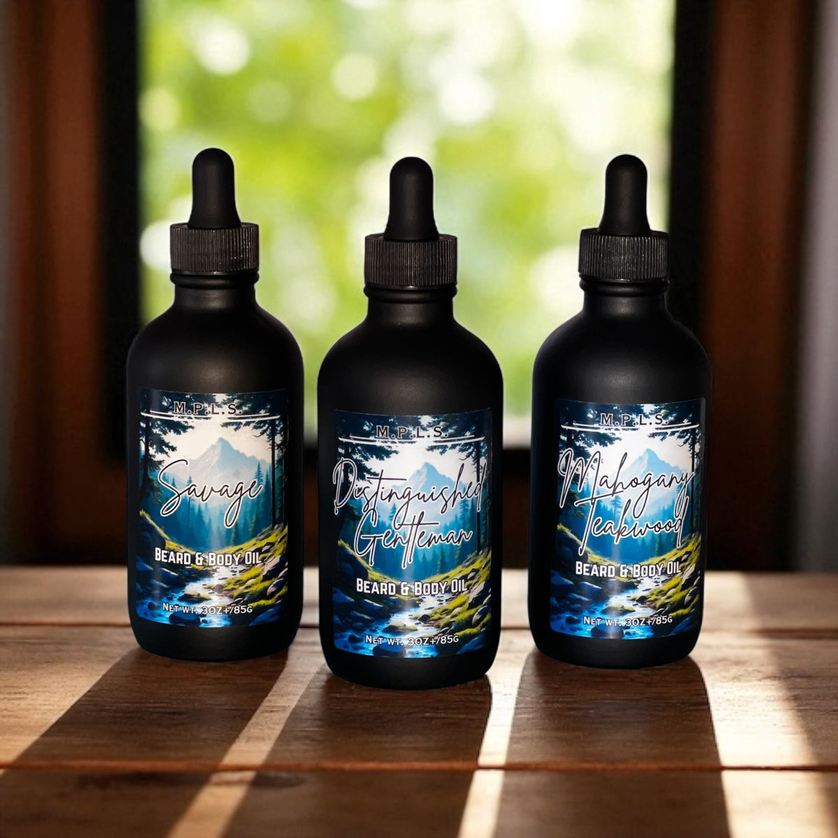 Men’s Beard & Body Oils
