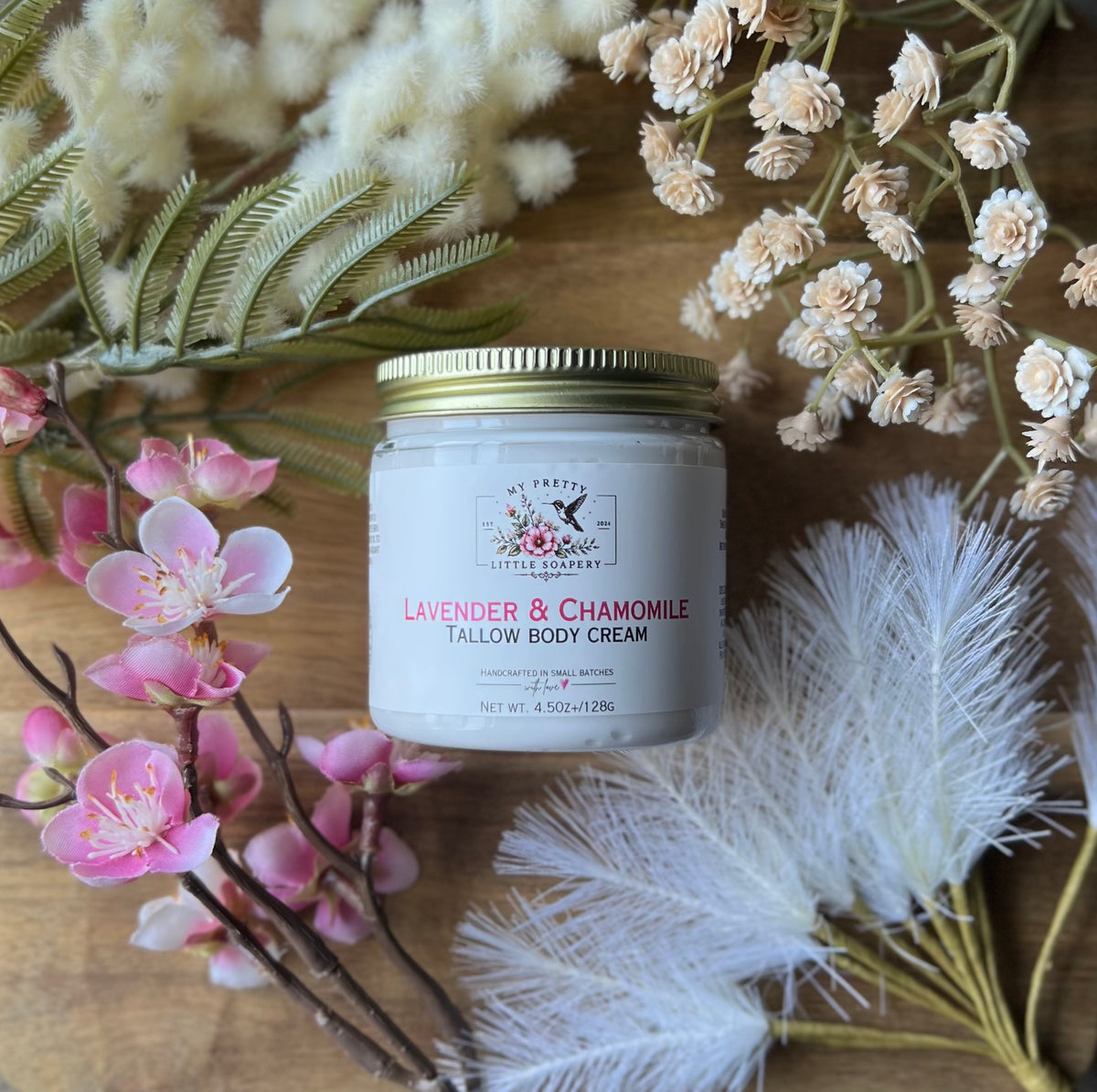 Lavender & Chamomile Tallow Body Butter