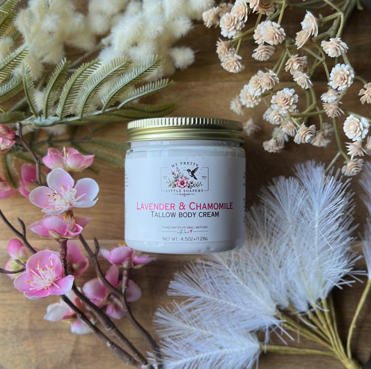 Lavender & Chamomile Tallow Body Butter