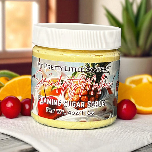 Serendipity Mallow Whipped Foaming Sugar Scrub