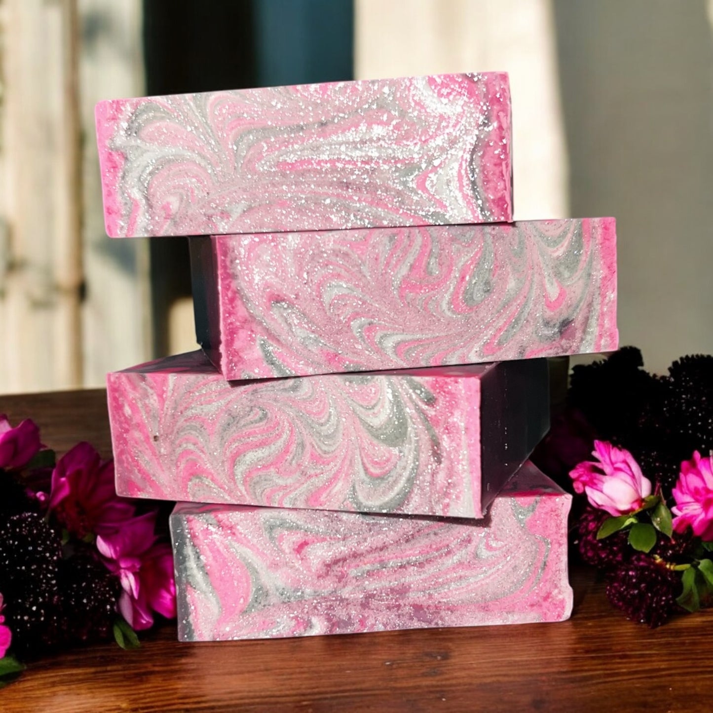 Black Raspberry Magnolia Lard Soap