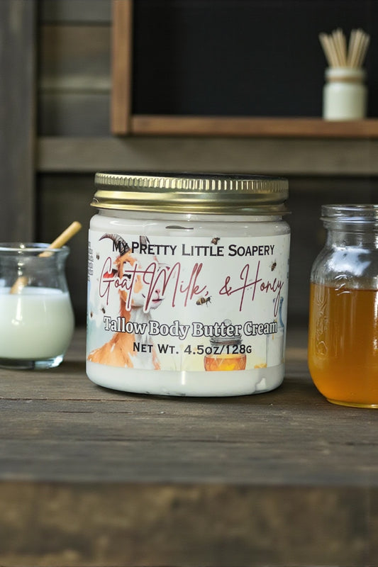 Goat Milk & Honey Tallow Body Butter