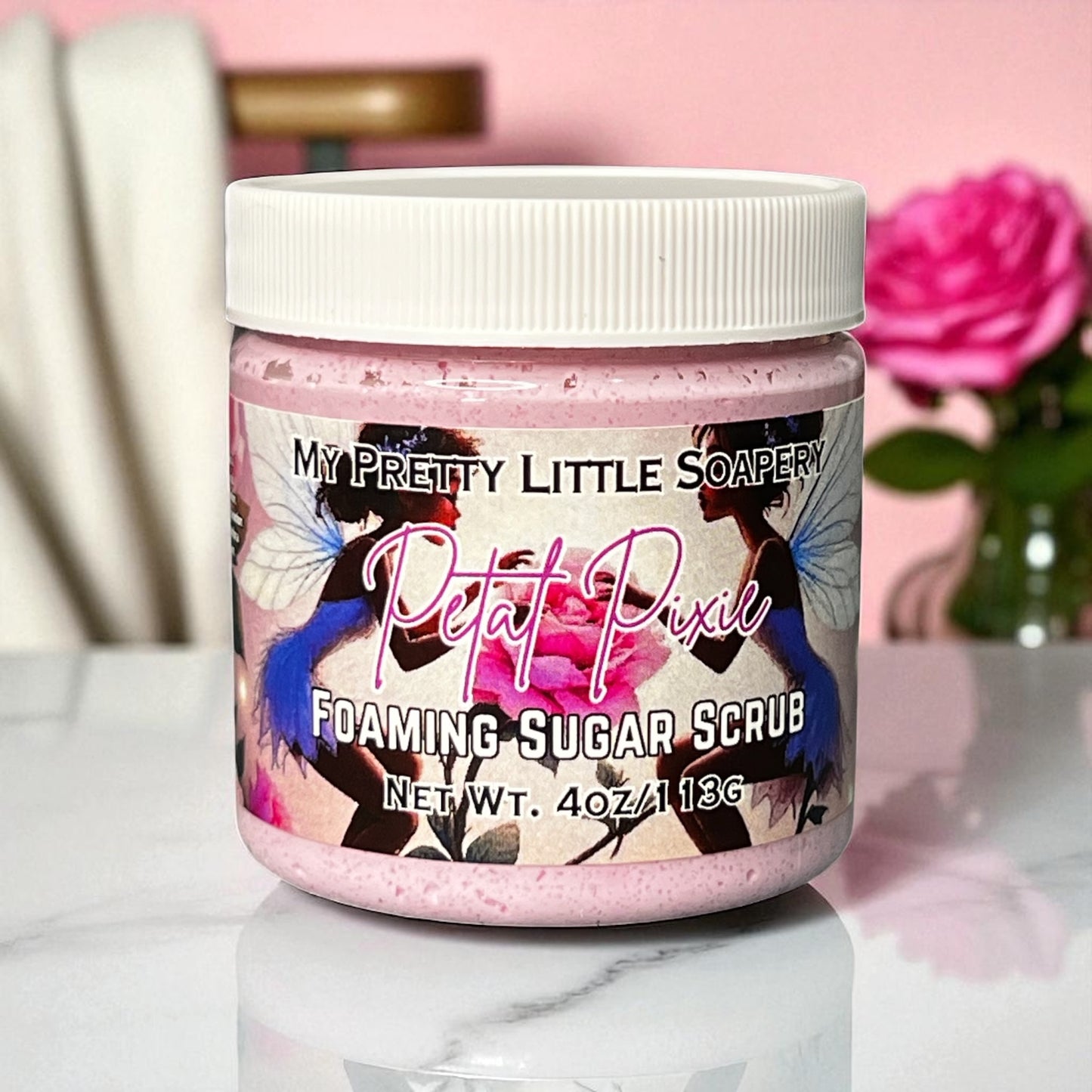 Petal Pixie Whipped Foaming Sugar Scrub