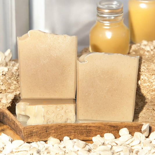 Oatmeal, Milk, and Honey Soap