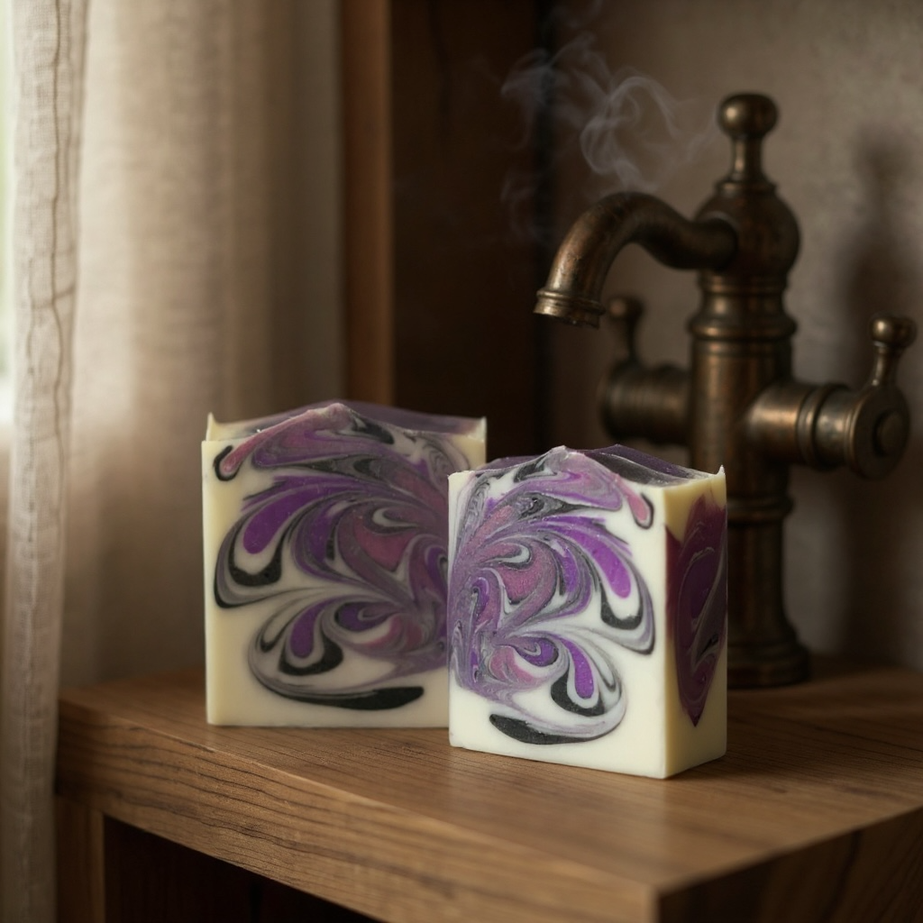 Black Raspberry Vanilla Tallow Soap