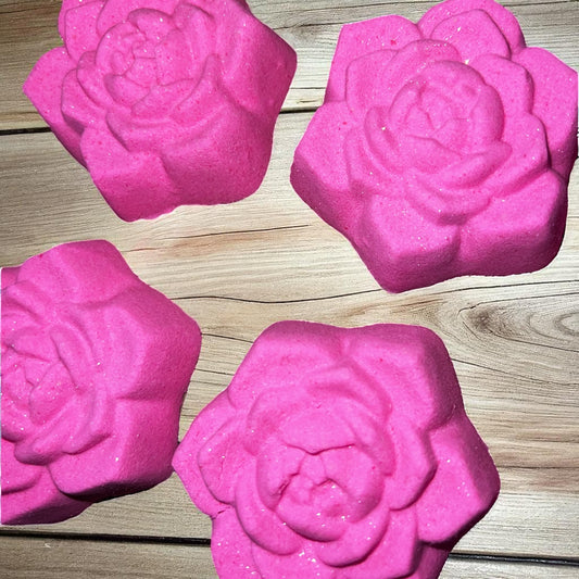 Rose Bath Bombs
