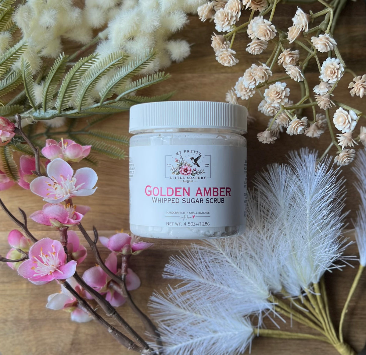 Golden Amber Body Scrub