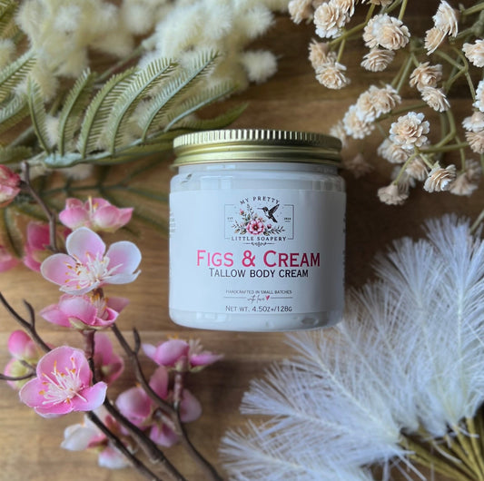 Figs & Cream Tallow Body Butter