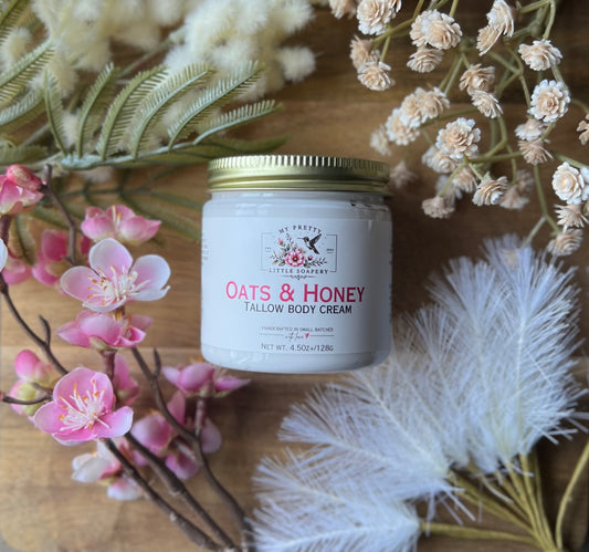 Oats & Honey Tallow Body Butter