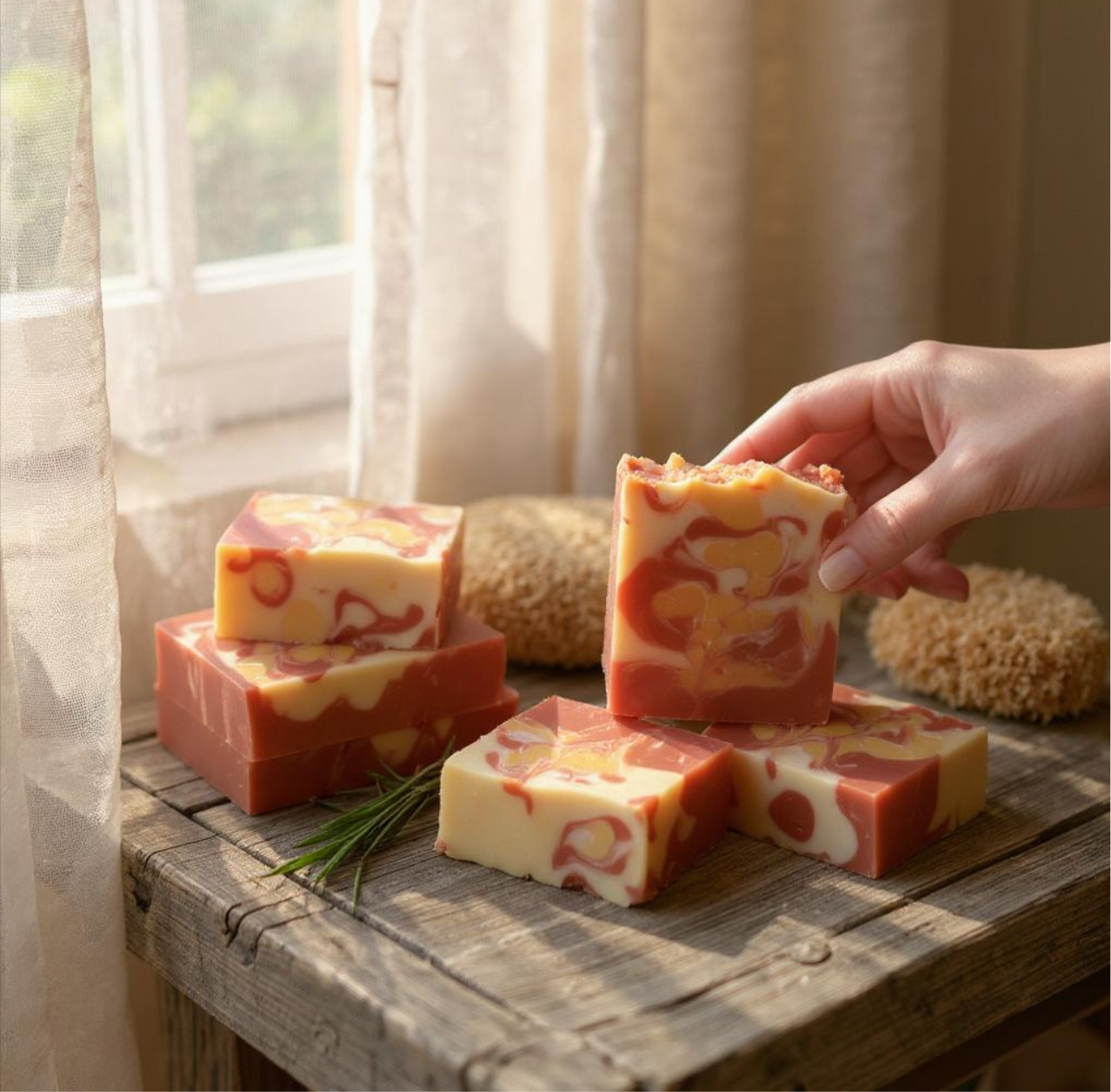 Cherry Almond Lard Soap