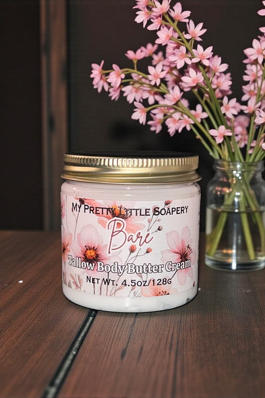 Bare (Unscented) Tallow Body Butter